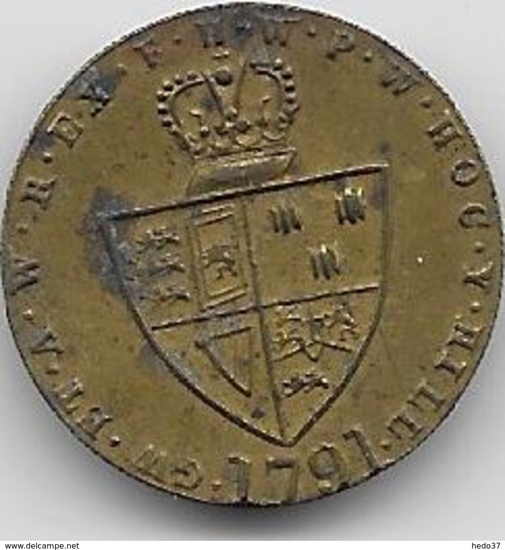 Grande Bretagne - Georges III - 1791 - Other & Unclassified