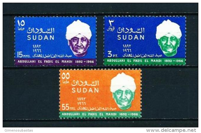 Sudán  N&ordm; Yvert  207/9  En Nuevo - Sudan (1954-...)