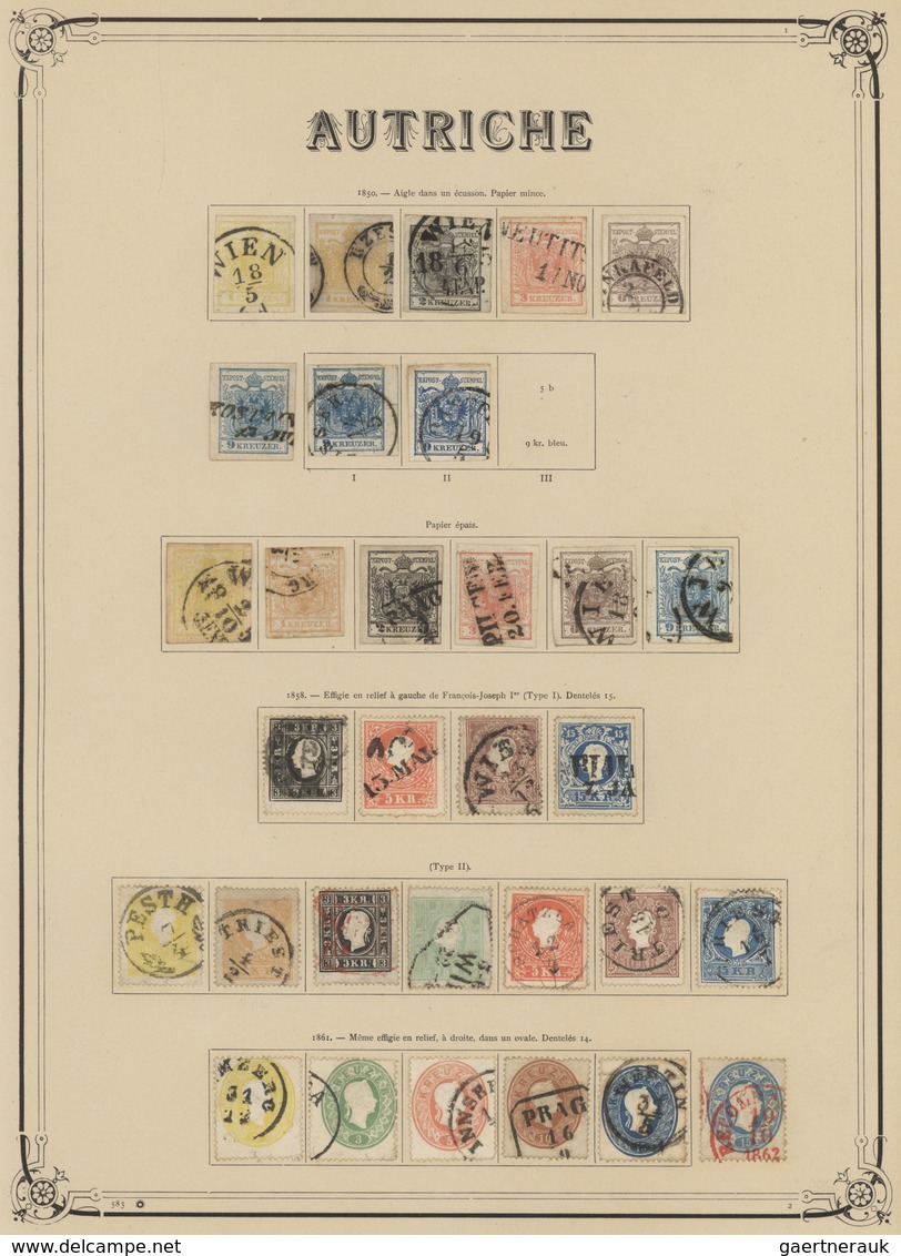 29025 Nachlässe: 1850-1960 Ca.: Umfangreiche Sammlungen Verschiedener Länder Auf Vordrucken In Zwei Großen - Lots & Kiloware (mixtures) - Min. 1000 Stamps