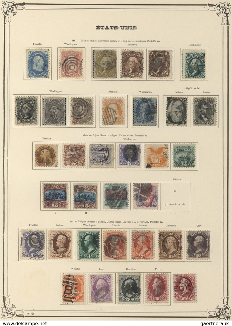 29025 Nachlässe: 1850-1960 Ca.: Umfangreiche Sammlungen Verschiedener Länder Auf Vordrucken In Zwei Großen - Vrac (min 1000 Timbres)