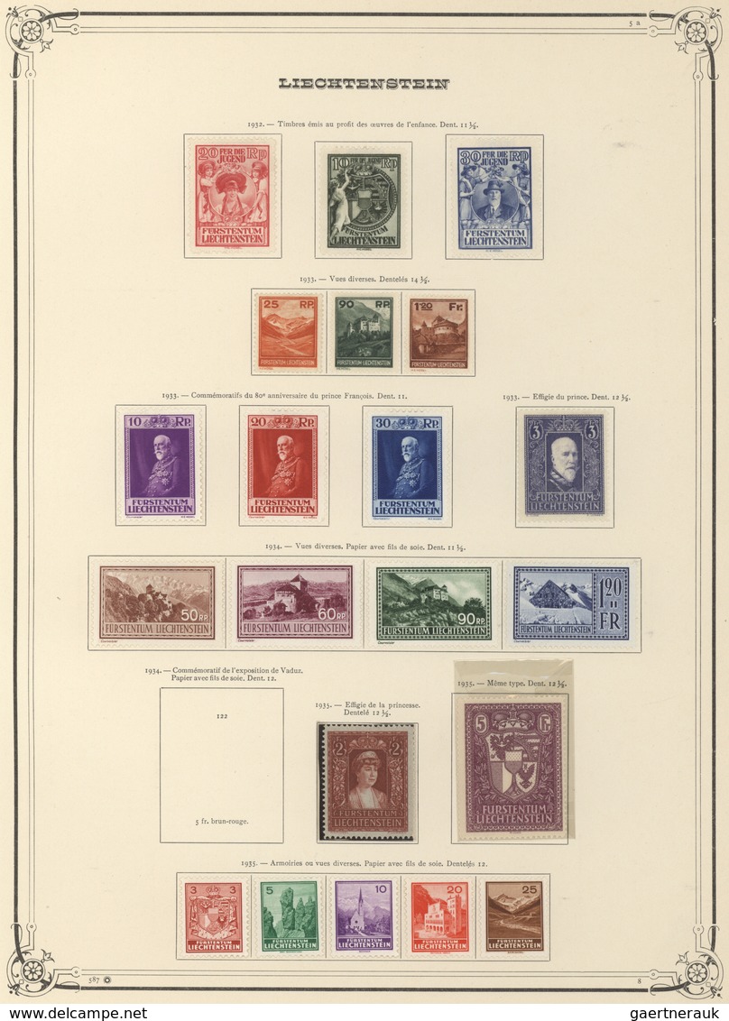 29025 Nachlässe: 1850-1960 ca.: Umfangreiche Sammlungen verschiedener Länder auf Vordrucken in zwei großen