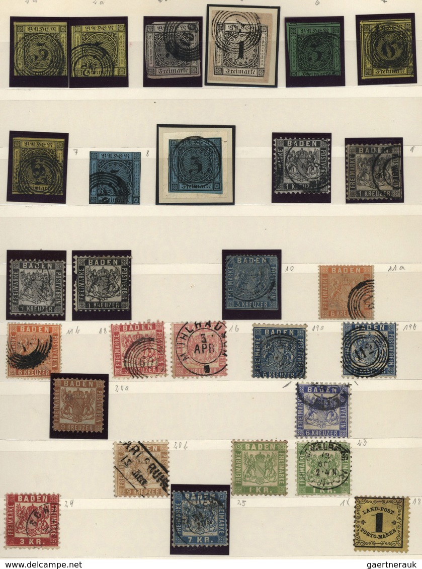 29038 Nachlässe: Spannender Briefmarkennachlass In 18 Alben Mit Schwerpunkt Deutschland, Dabei Altdeutschl - Lots & Kiloware (mixtures) - Min. 1000 Stamps