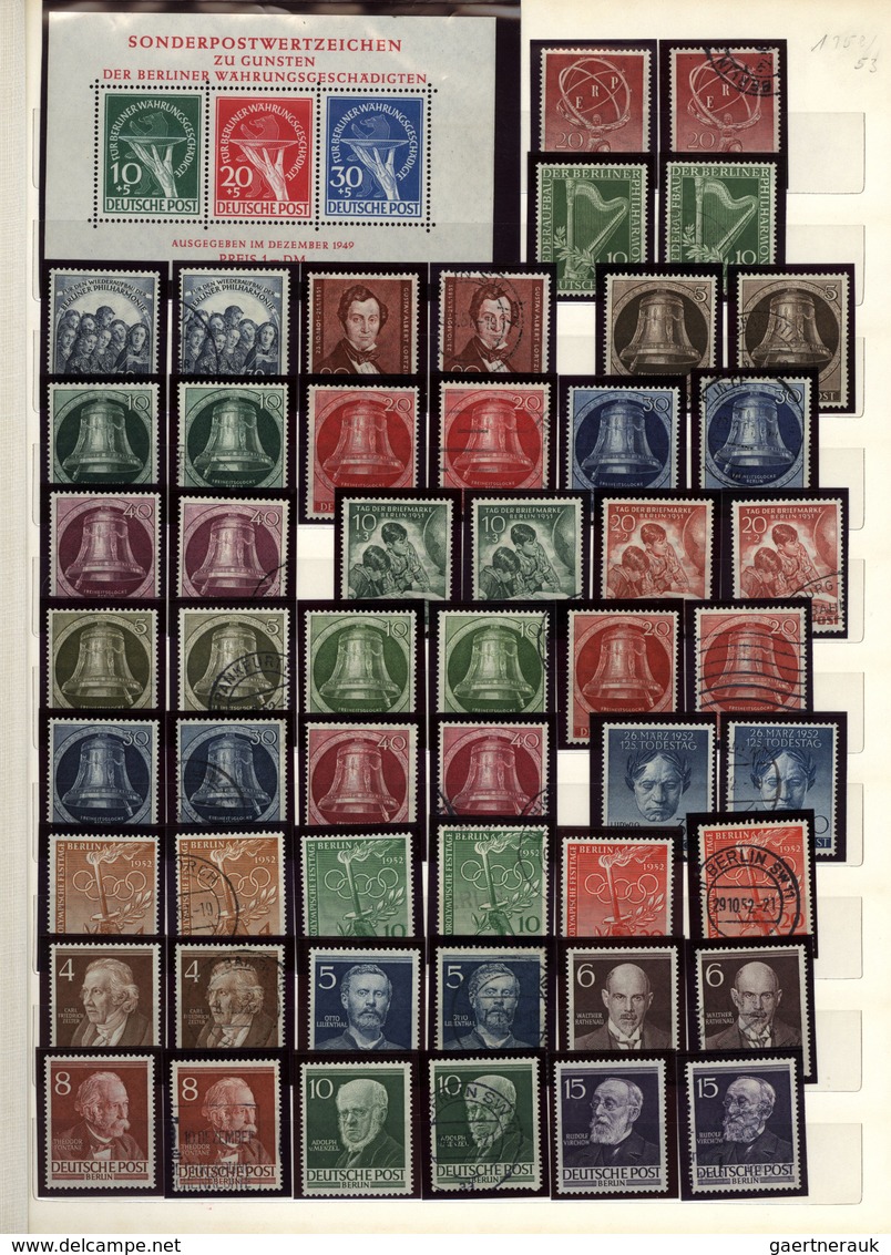 29038 Nachlässe: Spannender Briefmarkennachlass In 18 Alben Mit Schwerpunkt Deutschland, Dabei Altdeutschl - Lots & Kiloware (mixtures) - Min. 1000 Stamps