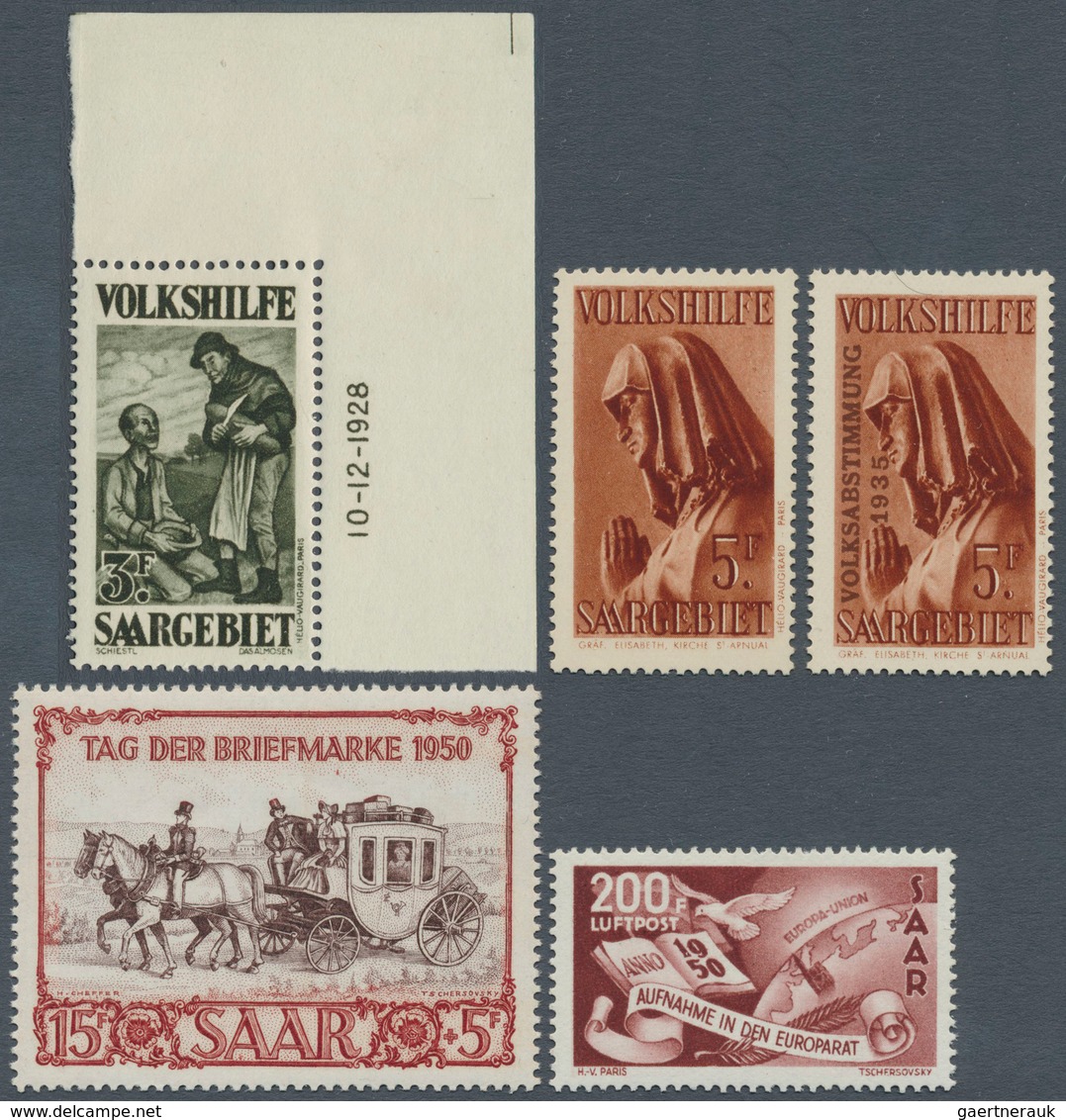 29074 Nachlässe: 1918/1988, Sammlernachlass In Zwei Großen Kartons, Dabei Bund Postfrisches Sammlung Bis A - Vrac (min 1000 Timbres)
