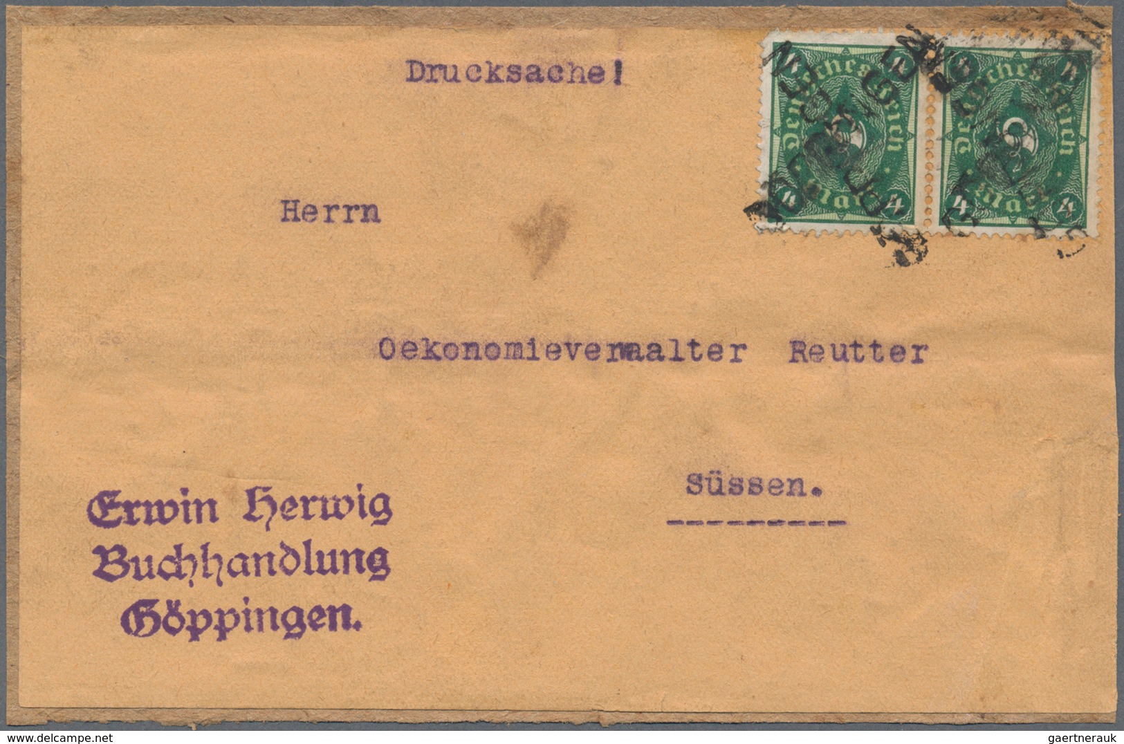 29075 Nachlässe: 1820/2008, Komplett Belassene Einlieferung In Vier Großen Kartons Unter Anderem Mit Umfan - Kilowaar (min. 1000 Zegels)