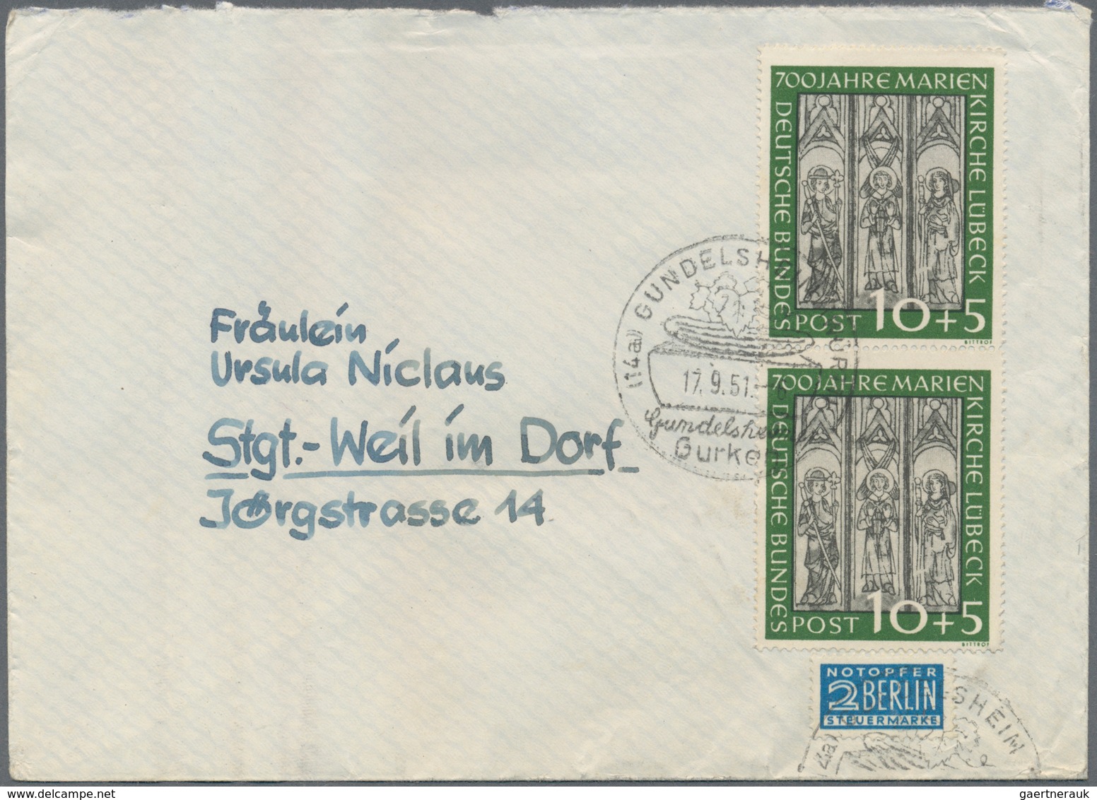 29100 Nachlässe: Briefe Alle Welt, Posten Mit Rund 1.000 Belegen Ab Den 30er Jahren Bis Etwa 1960, Dabei V - Kilowaar (min. 1000 Zegels)