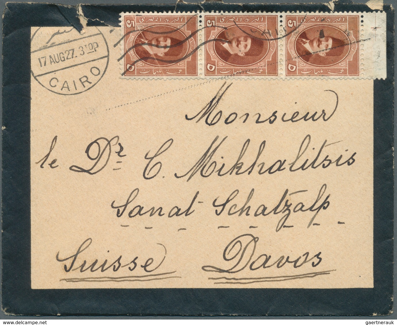 29401 Ägypten: 1900-70, Big box containing 695 covers & cards including postage due covers, air mails, cen