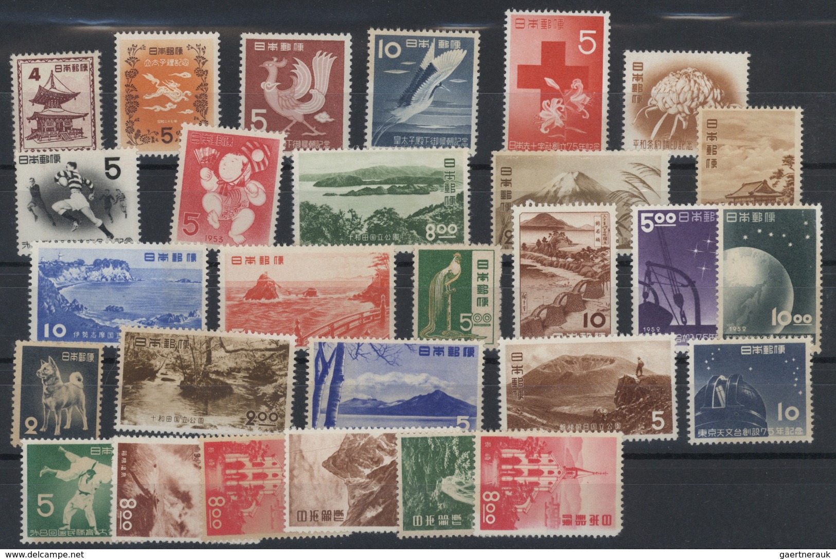 29454 Japan: 1872/1975, Mint And Used Assortment On Stockcards/in Album, From Some Early Issues (valuated - Autres & Non Classés