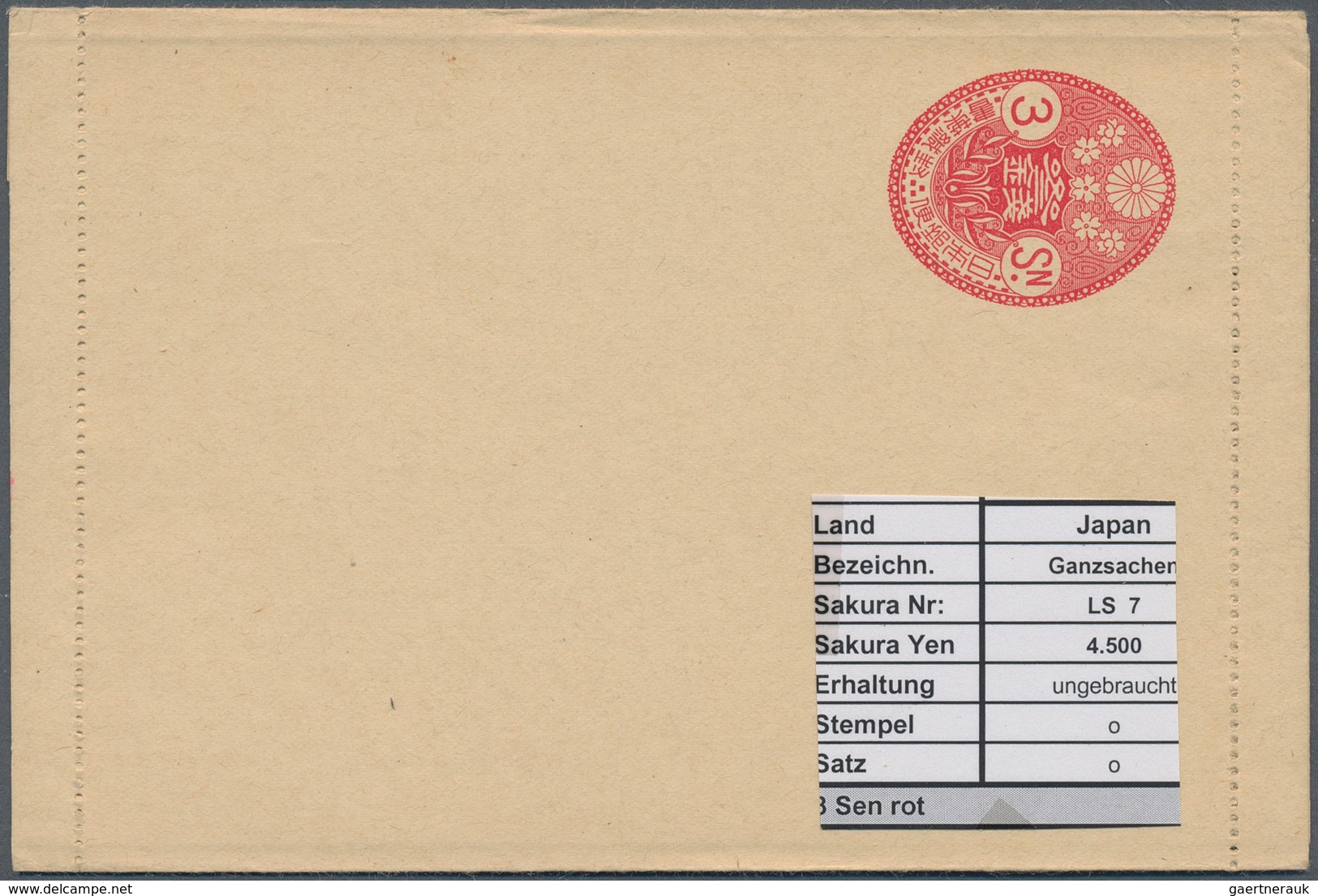 29475 Japan - Ganzsachen: 1874/1955, comprehensive collection of stationery cards/letter cards mint and us