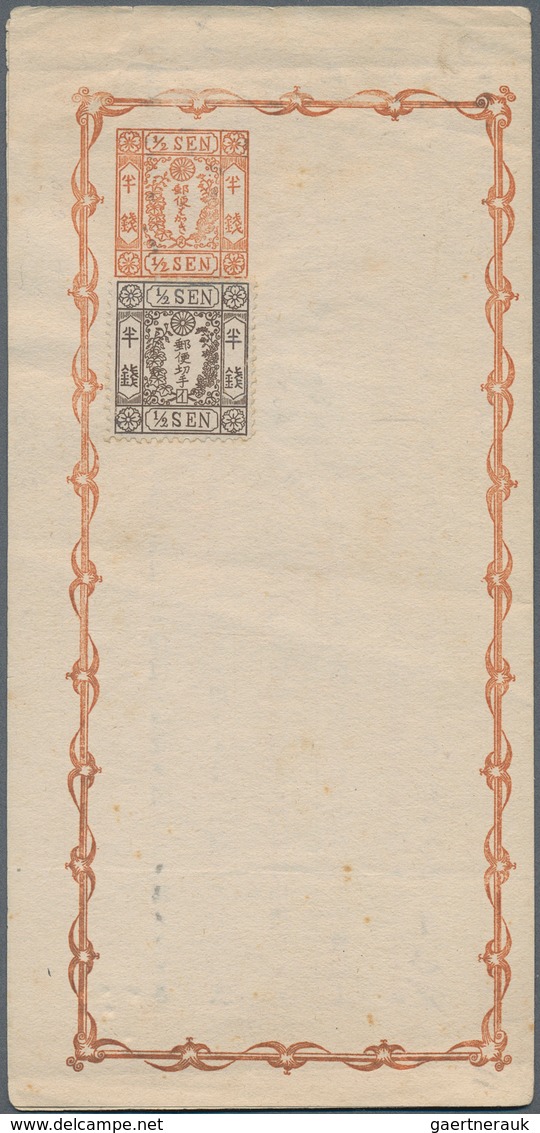 29476 Japan - Ganzsachen: 1874/1952, Lot Of Stationery Cards (117), Wrappers (11), Lettercards (13), Envel - Ansichtskarten