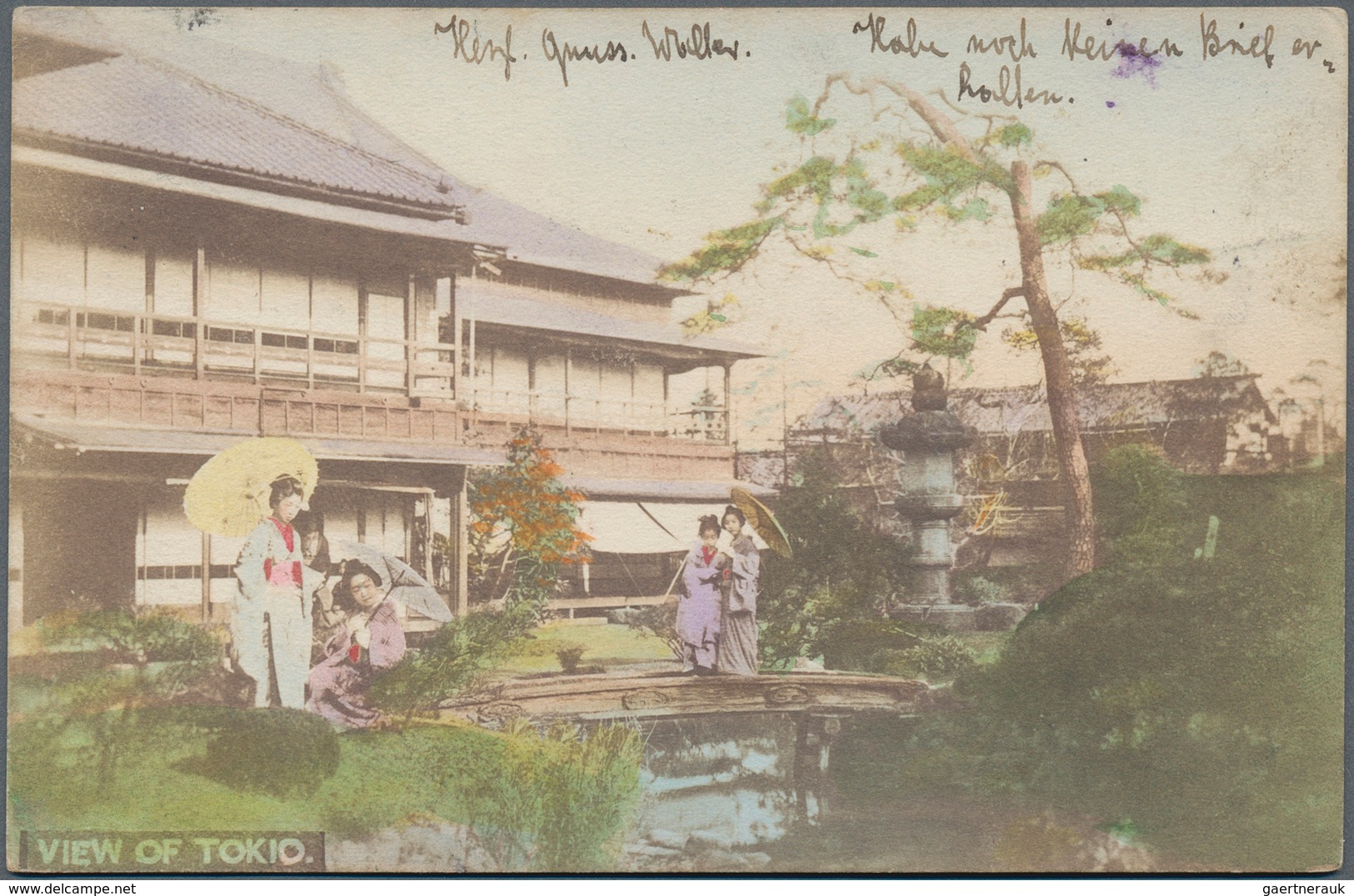 29481 Japan - Besonderheiten: 1900/30 (ca.) 20 ppc (two mailed) showing ladies, geishas with interesting h