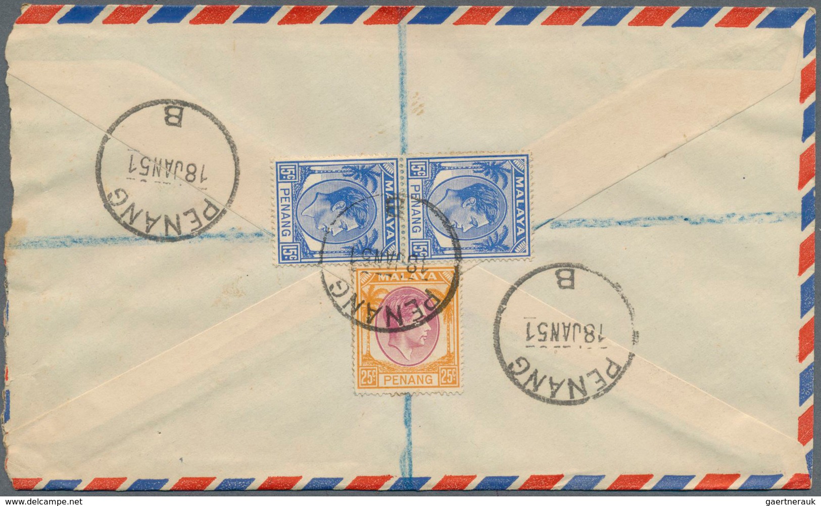 29499 Malaiische Staaten: 1910's-1940's: More Than 300 Covers Used At Various Post Offices Of Various Mala - Federated Malay States