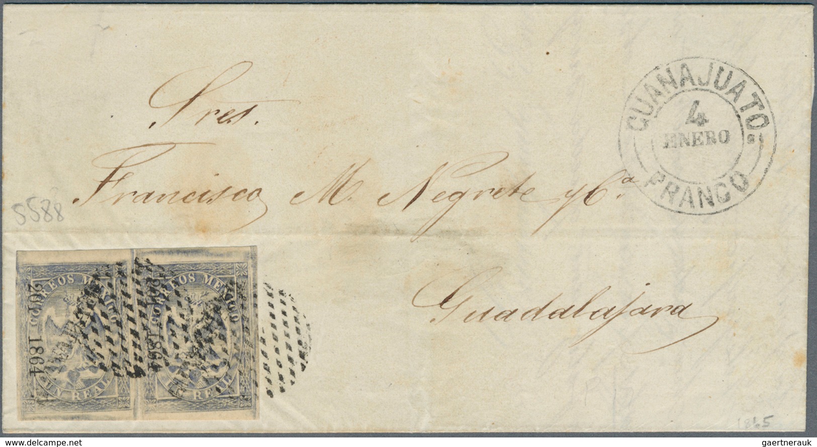 29513 Mexiko: 1856/1980(ca.), Scarce collection of ca. 1000 covers (ca. 250 of them before 1900!) with a h