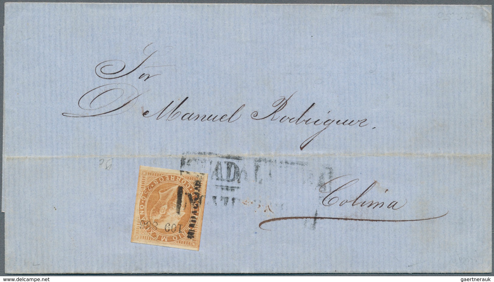 29513 Mexiko: 1856/1980(ca.), Scarce collection of ca. 1000 covers (ca. 250 of them before 1900!) with a h