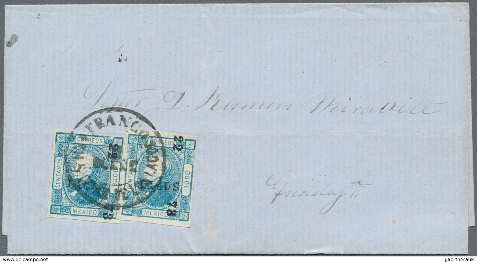 29513 Mexiko: 1856/1980(ca.), Scarce collection of ca. 1000 covers (ca. 250 of them before 1900!) with a h