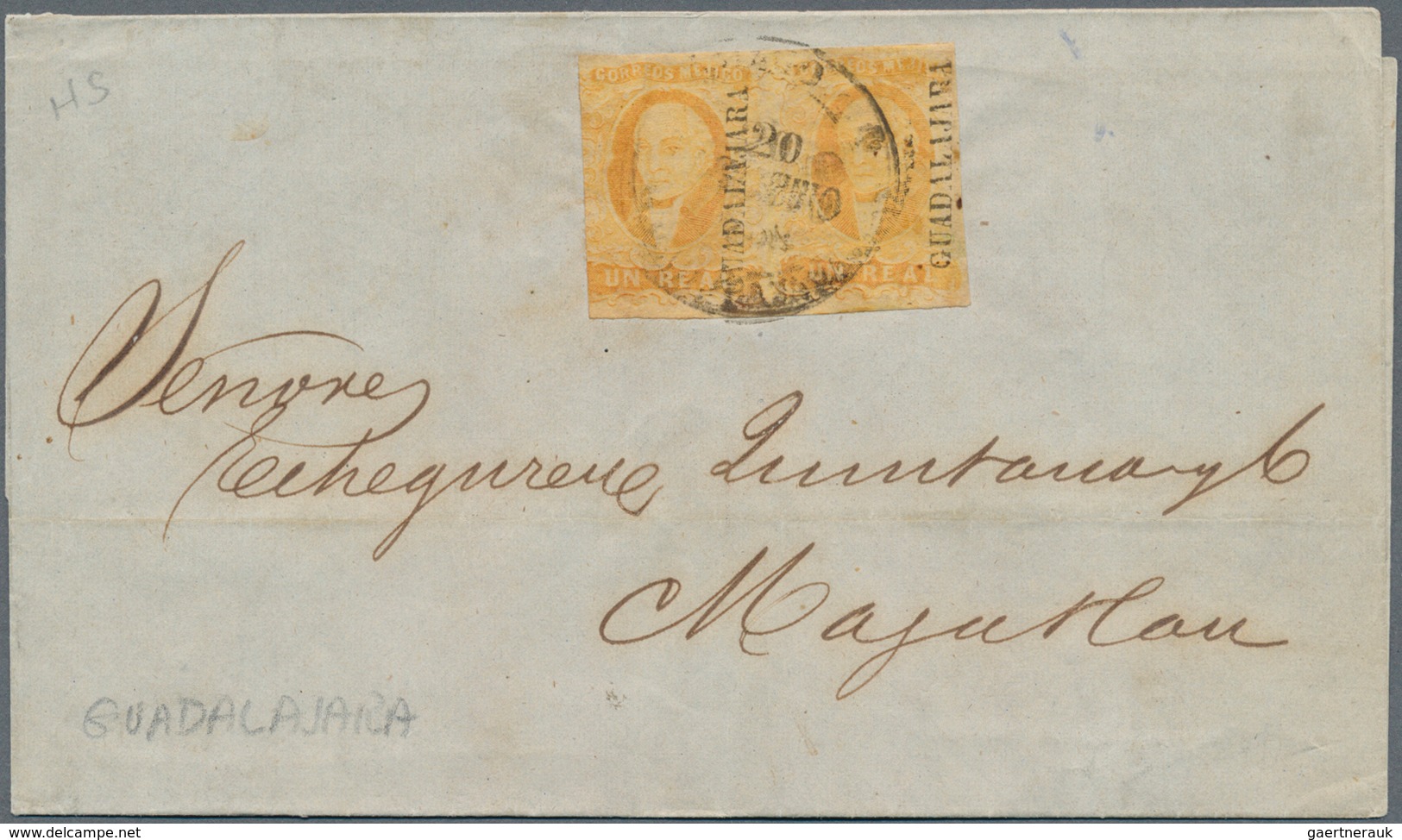 29513 Mexiko: 1856/1980(ca.), Scarce collection of ca. 1000 covers (ca. 250 of them before 1900!) with a h