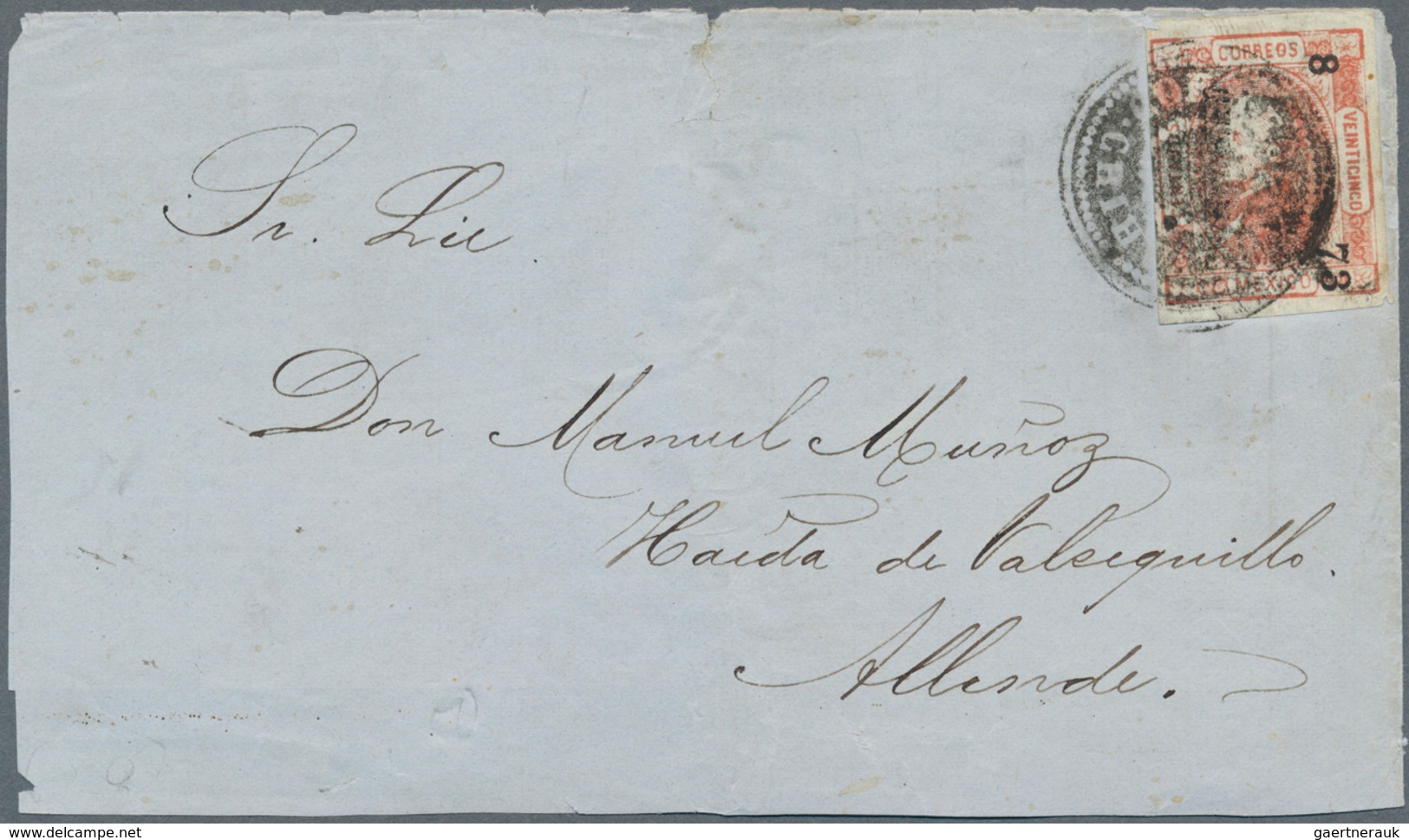 29513 Mexiko: 1856/1980(ca.), Scarce collection of ca. 1000 covers (ca. 250 of them before 1900!) with a h