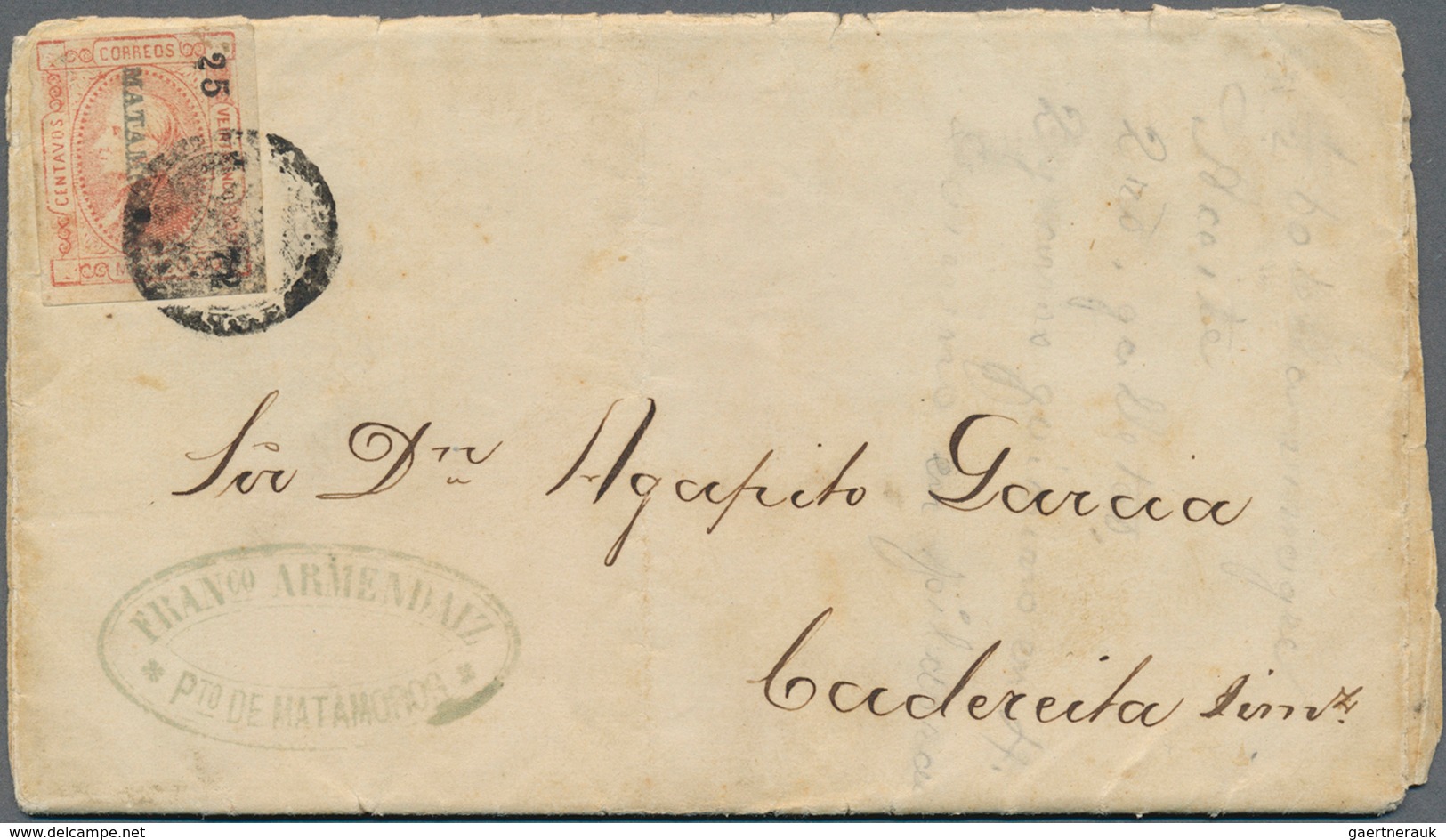 29513 Mexiko: 1856/1980(ca.), Scarce collection of ca. 1000 covers (ca. 250 of them before 1900!) with a h