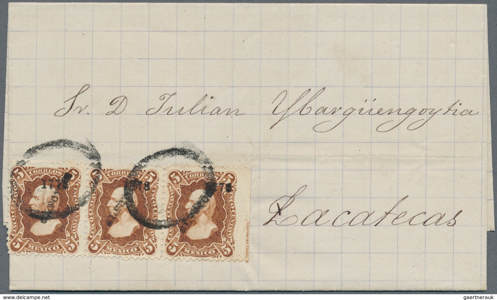 29513 Mexiko: 1856/1980(ca.), Scarce collection of ca. 1000 covers (ca. 250 of them before 1900!) with a h