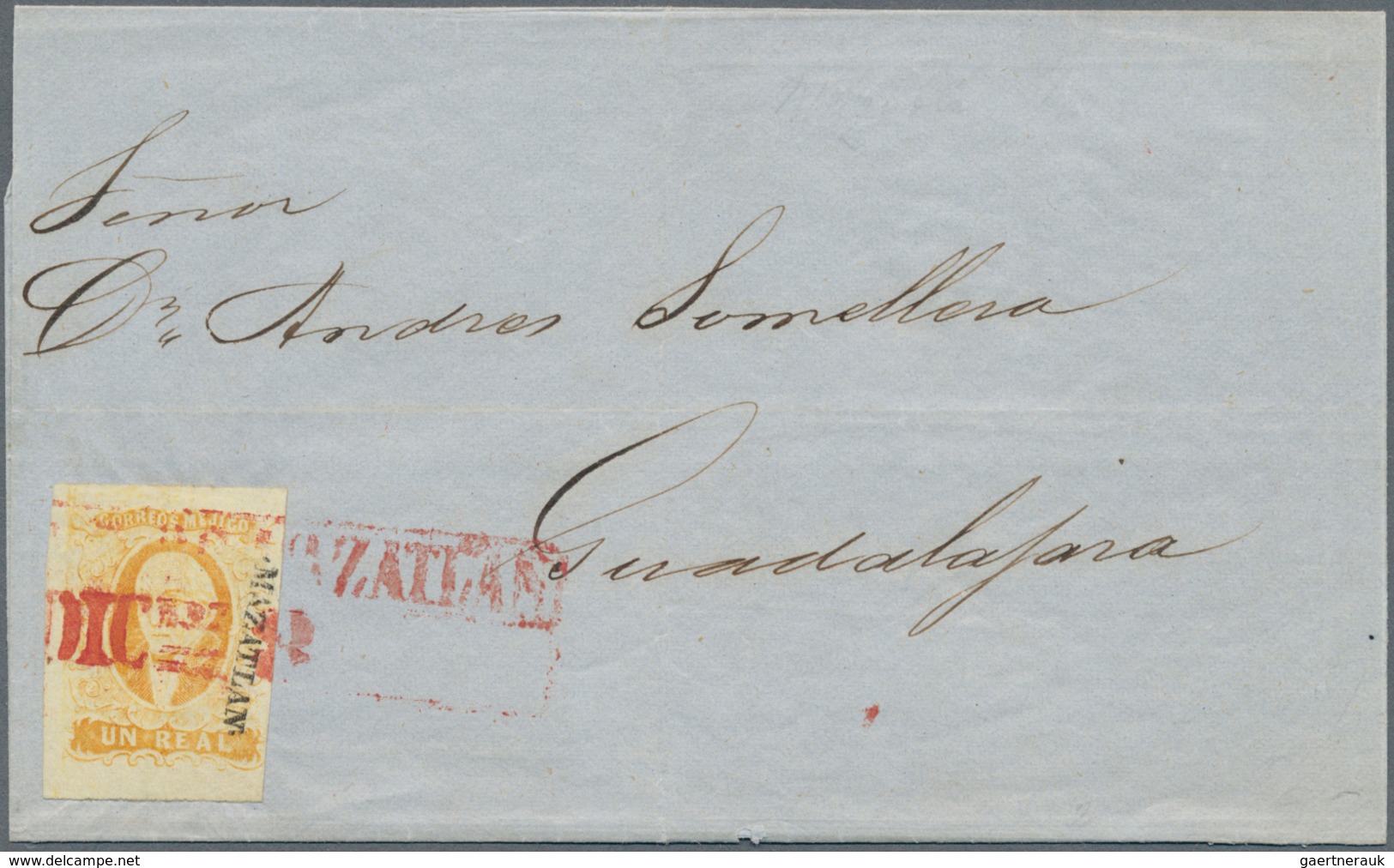 29513 Mexiko: 1856/1980(ca.), Scarce collection of ca. 1000 covers (ca. 250 of them before 1900!) with a h