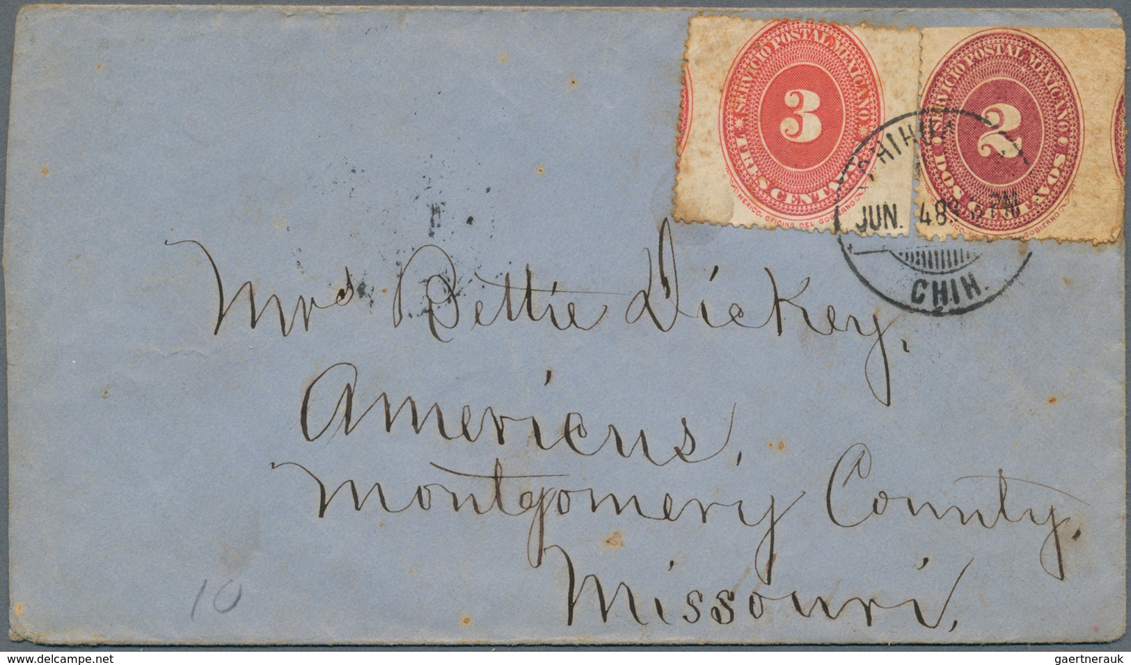 29513 Mexiko: 1856/1980(ca.), Scarce collection of ca. 1000 covers (ca. 250 of them before 1900!) with a h