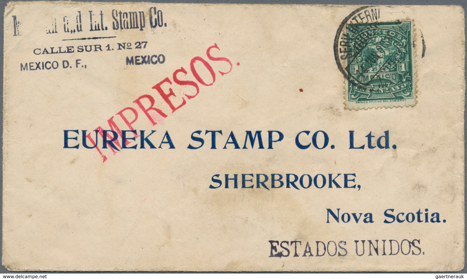 29513 Mexiko: 1856/1980(ca.), Scarce collection of ca. 1000 covers (ca. 250 of them before 1900!) with a h