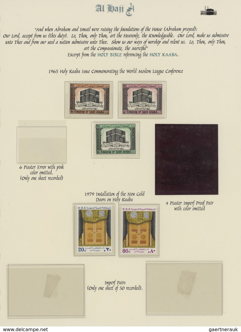 29541 Saudi-Arabien - Hedschas: 1907-1980's: The Basis Part Of The "AL HAJJ - A Philatelic Treatise Of The - Saoedi-Arabië