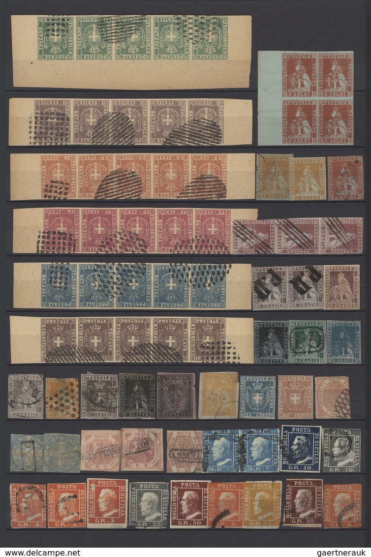 29576 Alle Welt: 1860/1960 (approx), Overseas/Europe/Germany. Collection Of 1,000s FORGERIES, REPRINTS, BO - Verzamelingen (zonder Album)