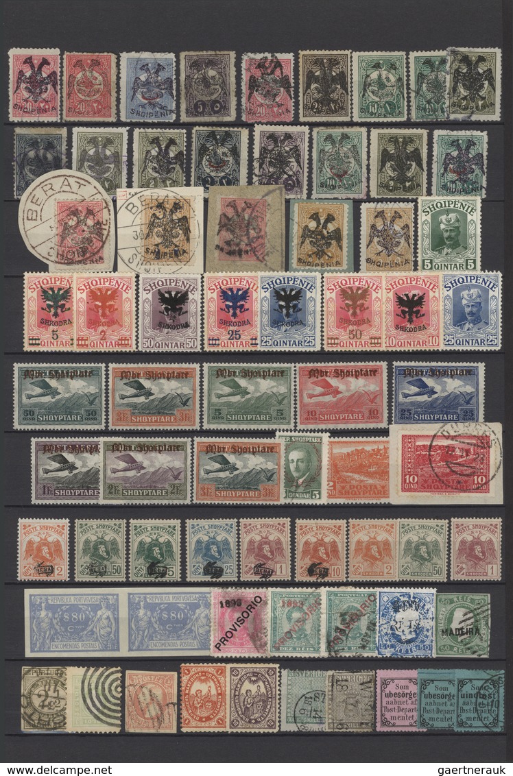 29576 Alle Welt: 1860/1960 (approx), Overseas/Europe/Germany. Collection Of 1,000s FORGERIES, REPRINTS, BO - Verzamelingen (zonder Album)