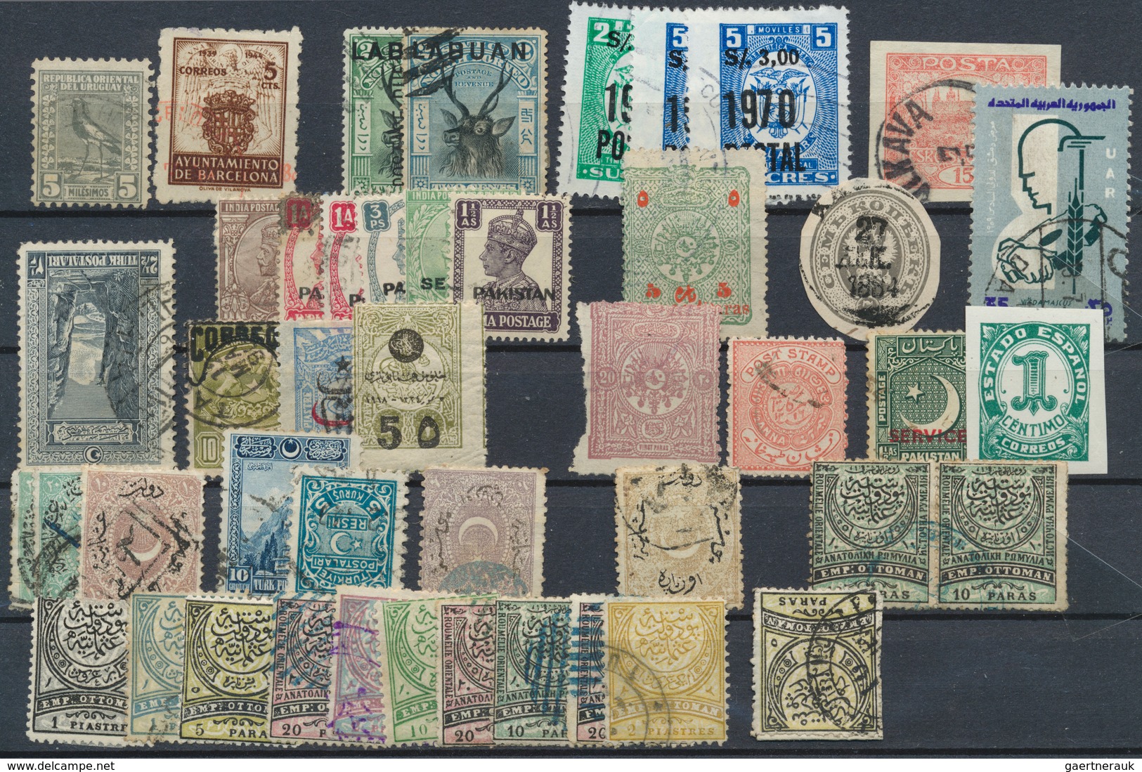 29577 Alle Welt: 1860/1980, (ca.), mainly classic / semi-classic stamps from all arround the world on over