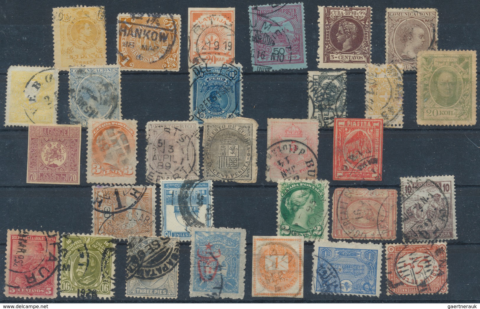 29577 Alle Welt: 1860/1980, (ca.), mainly classic / semi-classic stamps from all arround the world on over