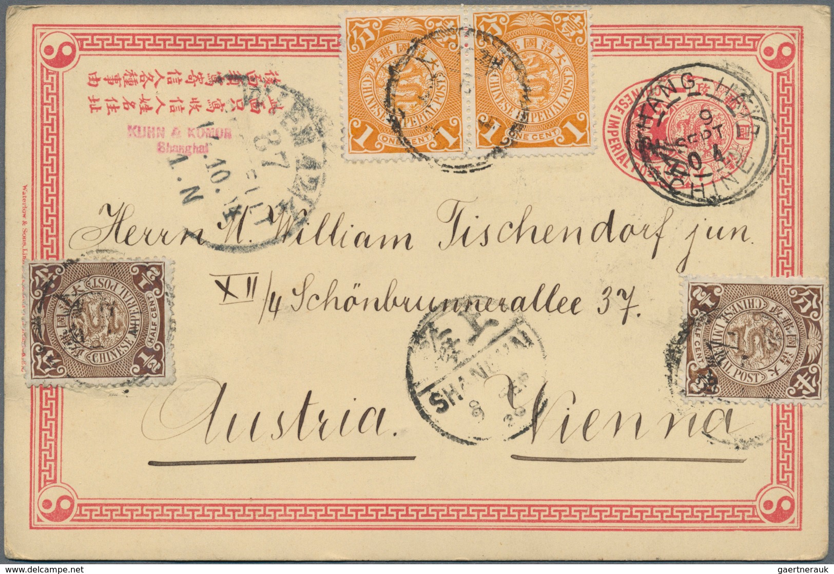 29581 Alle Welt: 1870/1940 Ca., Comprehensive Lot With Ca.270 Covers, Comprising Mainly Postal Stationerie - Verzamelingen (zonder Album)