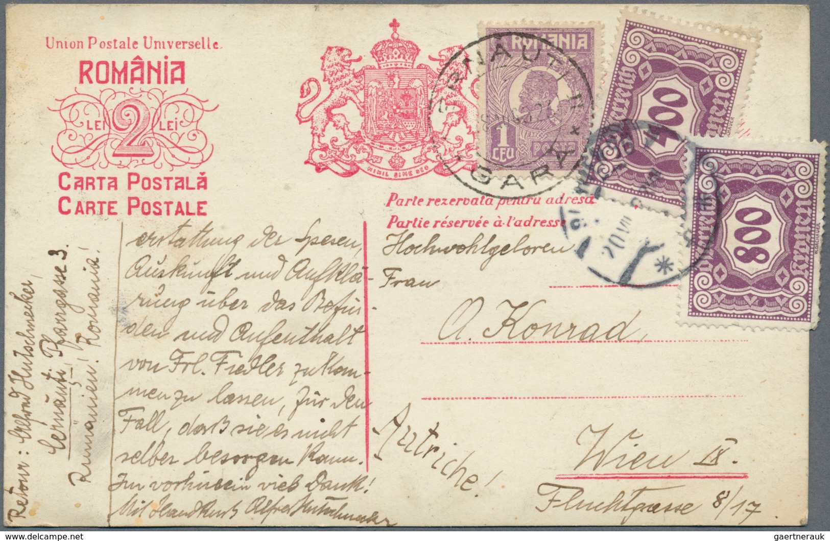 29581 Alle Welt: 1870/1940 Ca., Comprehensive Lot With Ca.270 Covers, Comprising Mainly Postal Stationerie - Verzamelingen (zonder Album)
