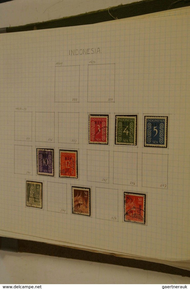 29594 Asien: Mint And Used Collection Indonesia 1950-1966, Israel 1948-1968 And Japan 1876-1968. In Old Al - Sonstige - Asien