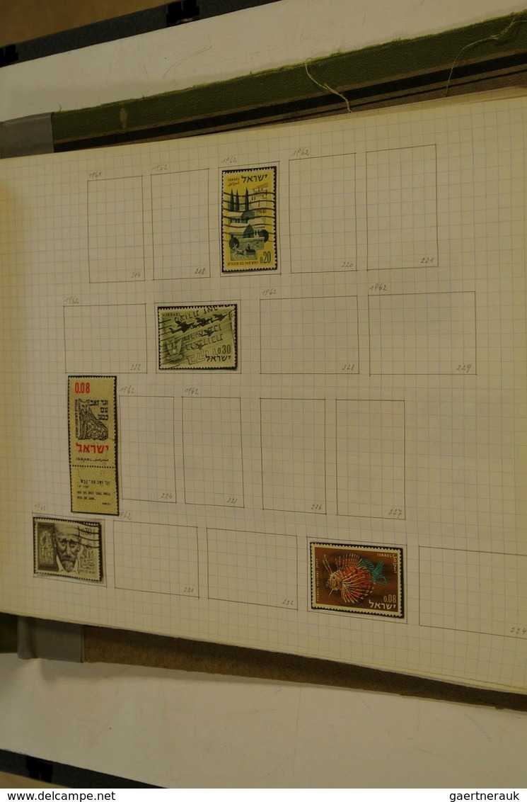 29594 Asien: Mint and used collection Indonesia 1950-1966, Israel 1948-1968 and Japan 1876-1968. In old al