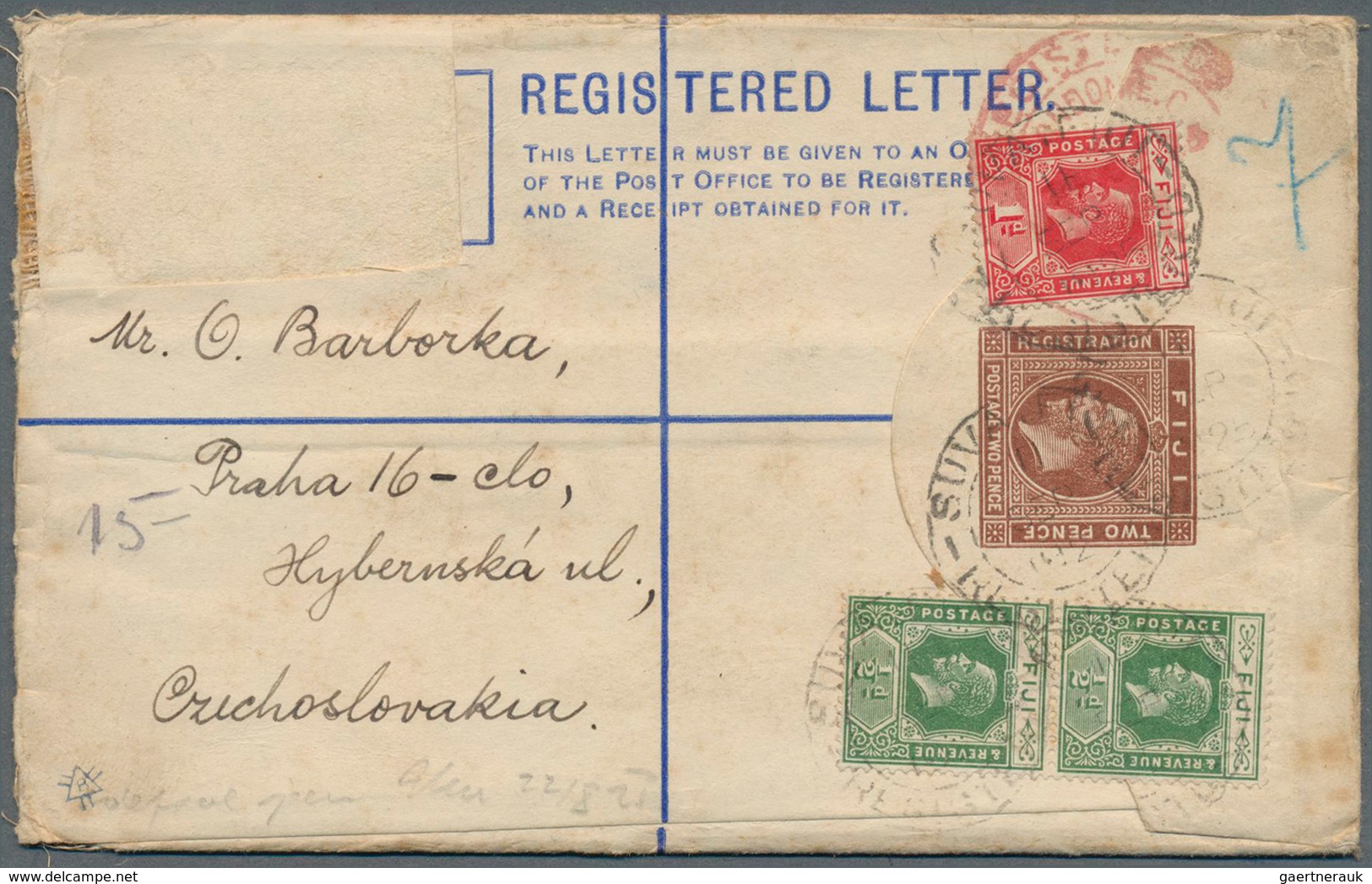 29599 British Commonwealth: 1860's-1950's ca.: Small estate of more than 100 covers, postcards and postal