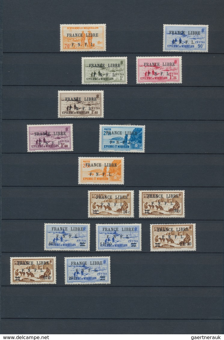 29601 Französische Kolonien: 1890/1970 (ca.), FRENCH COLONIES/FRENCH AREA, Comprehensive Mint Collection I - Andere & Zonder Classificatie