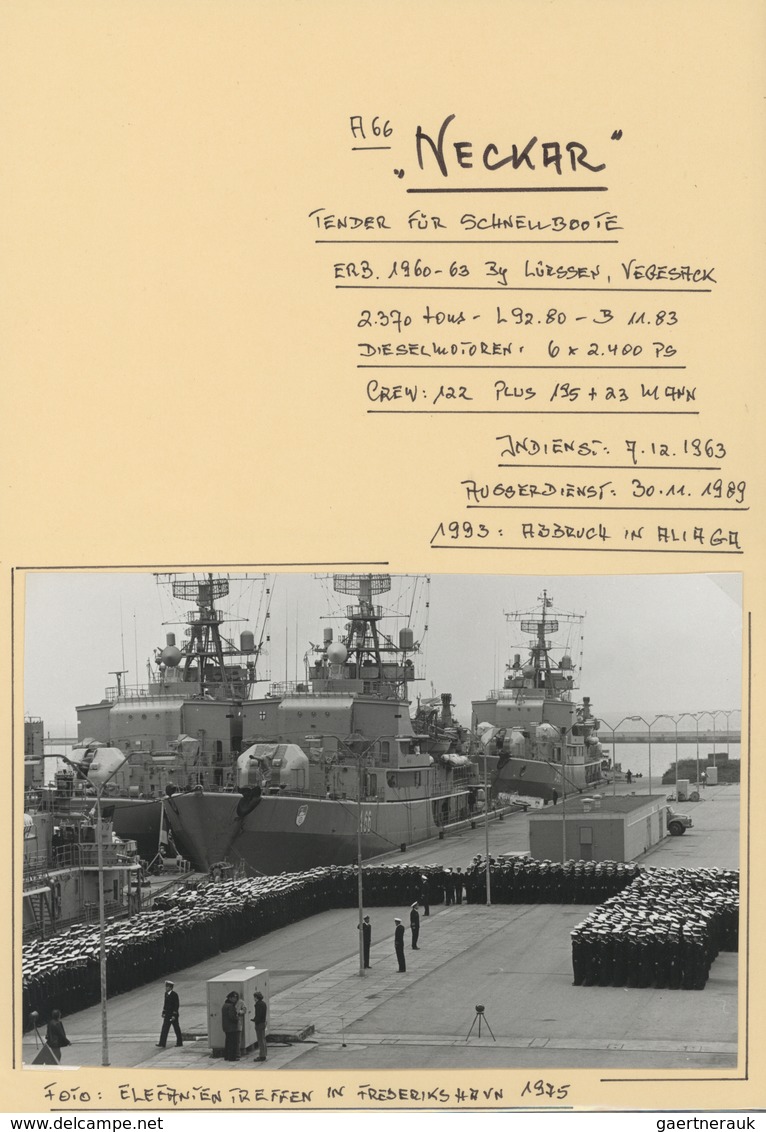 29610 Deutsche Schiffspost - Marine: Ex 1956/2010, Deutsche Marine. TROSS-EINHEITEN. Sammlung Von Briefen, - Andere & Zonder Classificatie