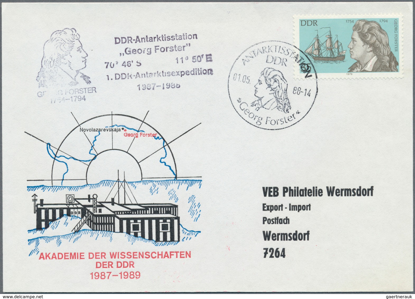 29615 Thematik: Arktis & Antarktis / arctic & antarctic: 1979/1994, ship mail/thematic covers Arctic-/Anta