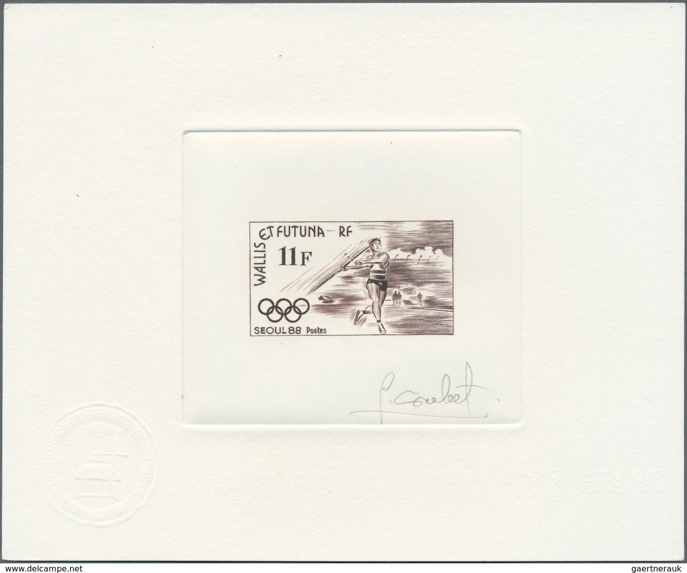 29632 Thematik: Olympische Spiele / olympic games: 1952/1988, various countries. Lot of 19 different Epreu