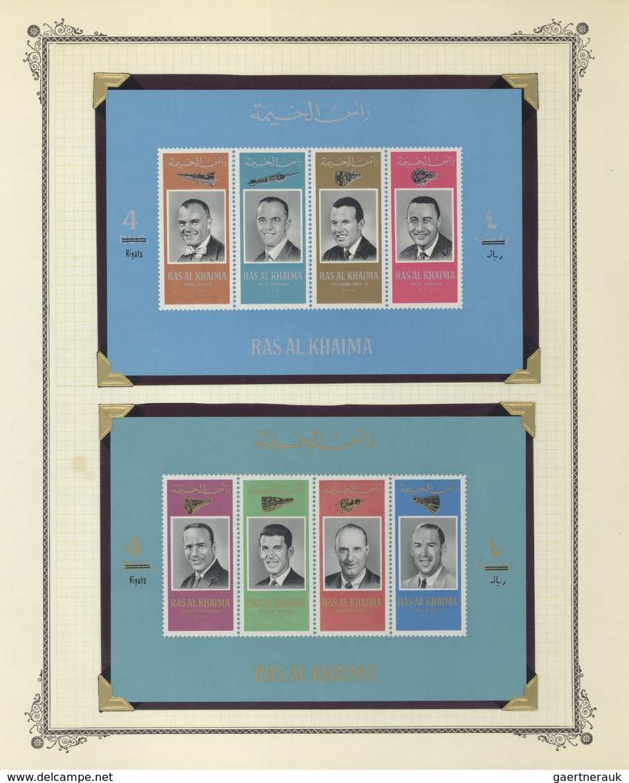 29645 Thematik: Raumfahrt / astronautics: 1940/1970 (ca.), comprehensive and idiosyncratic mint collection