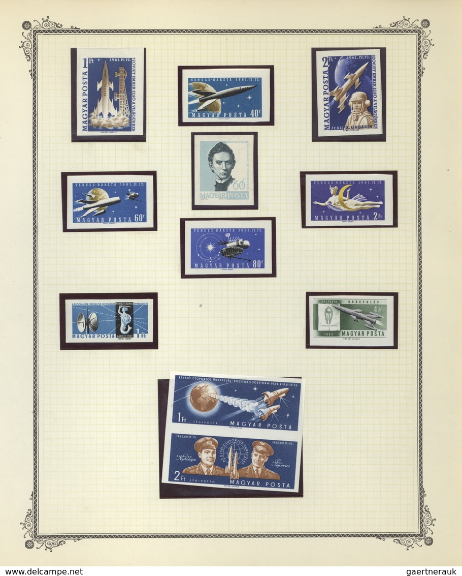 29645 Thematik: Raumfahrt / astronautics: 1940/1970 (ca.), comprehensive and idiosyncratic mint collection