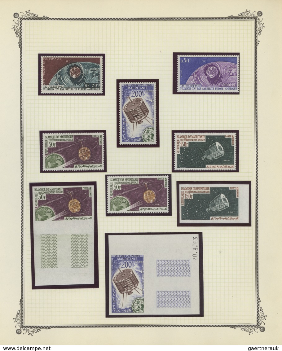 29645 Thematik: Raumfahrt / astronautics: 1940/1970 (ca.), comprehensive and idiosyncratic mint collection