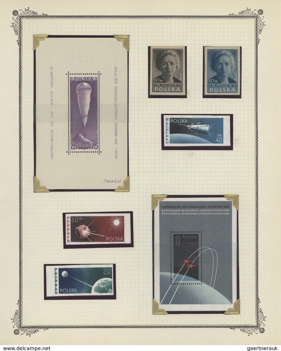 29645 Thematik: Raumfahrt / astronautics: 1940/1970 (ca.), comprehensive and idiosyncratic mint collection