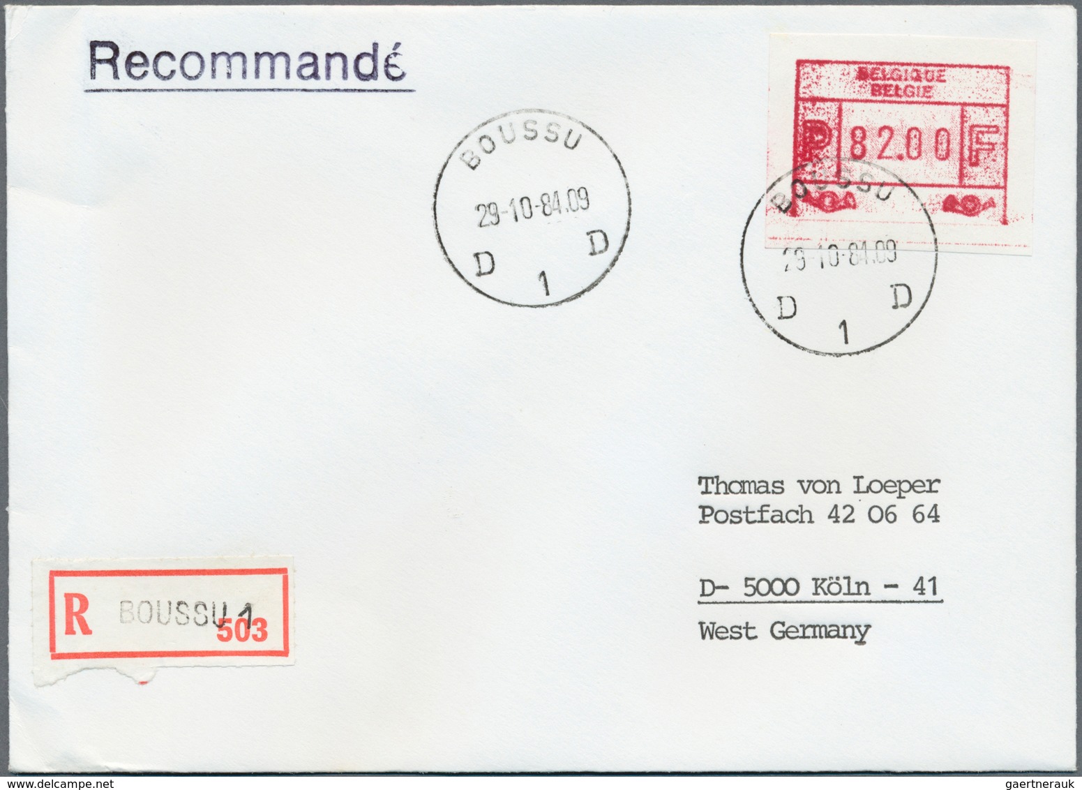 29667A Belgien - Automatenmarken: 1981 - 2001. ATM Postage Labels. Frama, Klüssendorf. Huge Lot From Michel - Andere & Zonder Classificatie