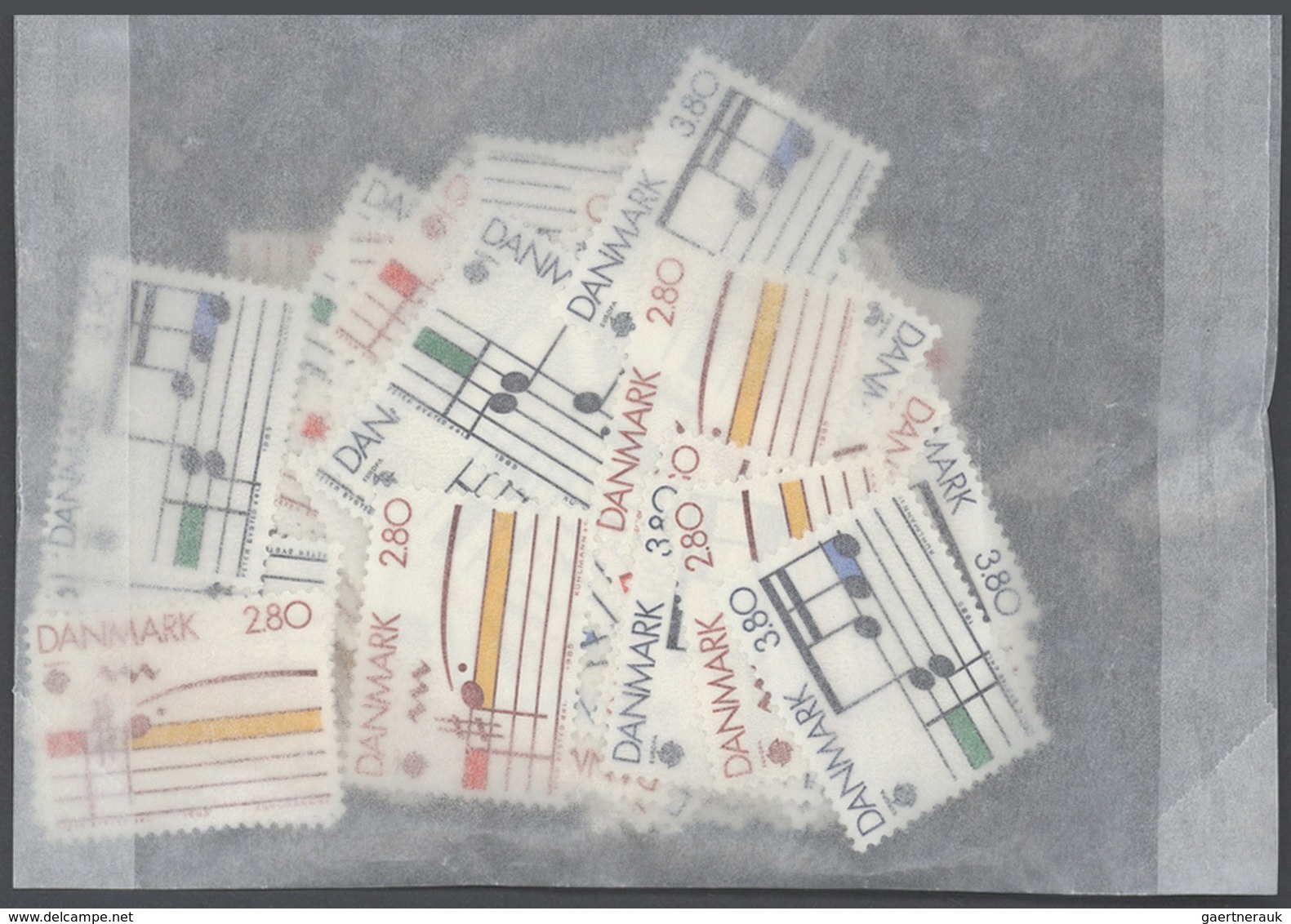 29669 Dänemark: 1960-1990: Bulk Lot, CEPT Stamps In Complete Sets. 1960: 900 Sets, 1969: 7300 Sets, 1977: - Briefe U. Dokumente