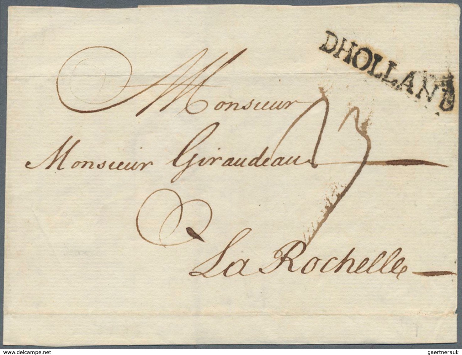29735 Großbritannien - Vorphilatelie: 1746/1874, Comprehensive Collection With 128 Covers, Mostly Sent To - ...-1840 Préphilatélie