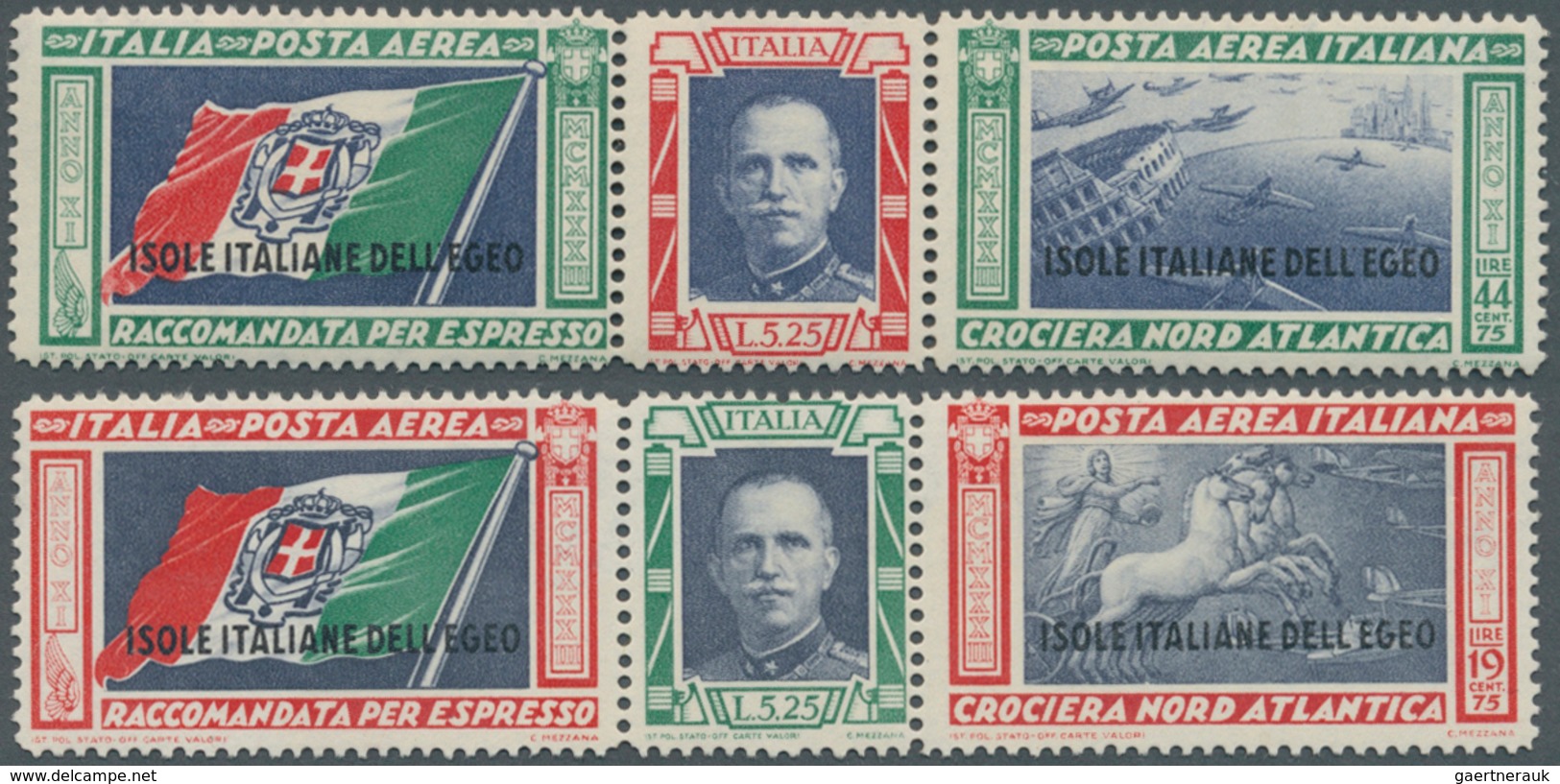 29755 Italien: 1920/1930: Netter Posten Italien Und Gebiete Mit Besseren Marken. Überwiegend Ungebraucht/ - Marcophilie