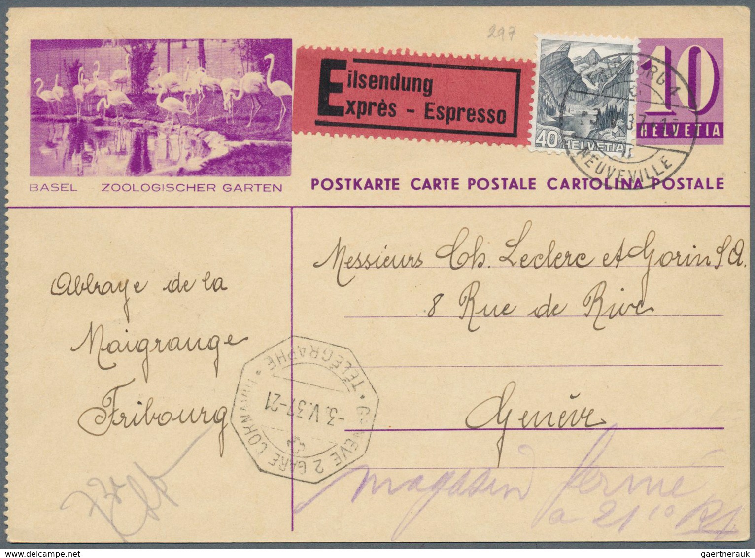 29864 Schweiz - Ganzsachen: 1924 ab, sehr umfangreiche Sammlung mit über 1200 meist gebrauchten Ganzsachen