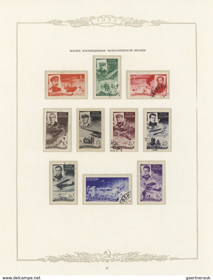 29866 Sowjetunion: 1921/1979, mainly mint collection in three volumes, neatly mounted on album pages and w